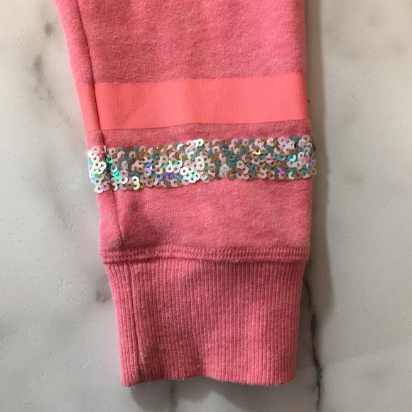 Victoria's Secret Pink‎ Love Hoodie Sweatshirt Womens Small Sequins Pullover - Picture 14 of 14
